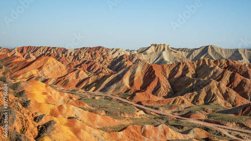 Wallpaper Mural Rainbow Mountain on Silk Road Torontodigital.ca