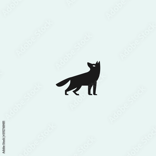 Wolf Abstract Logo Vector Design Template Download