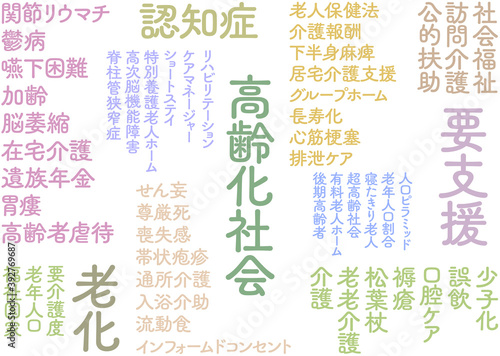aging society／高齢化社会
