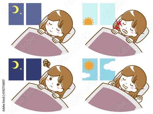 女性の睡眠