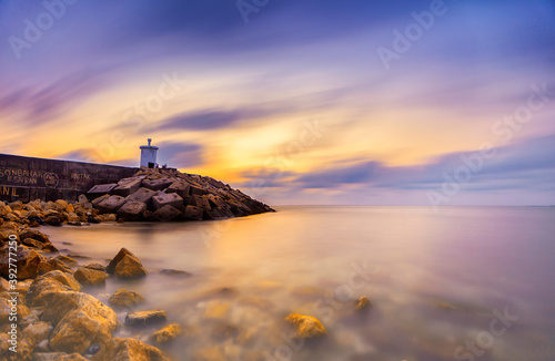 A city of mystical rocks in the province of Kocaeli, kefken and kerpe photo