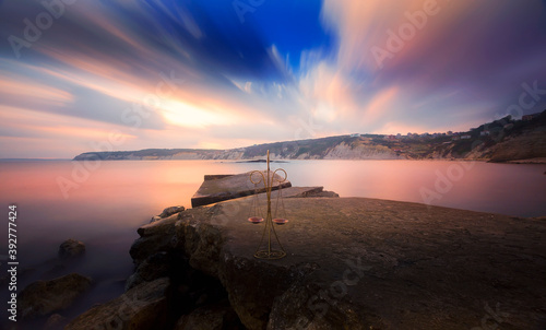 A city of mystical rocks in the province of Kocaeli, kefken and kerpe photo