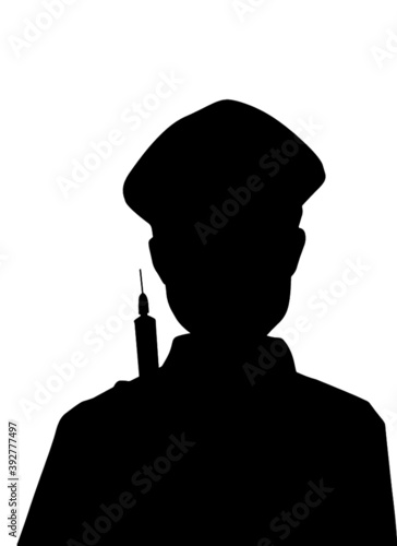 看護士シルエット