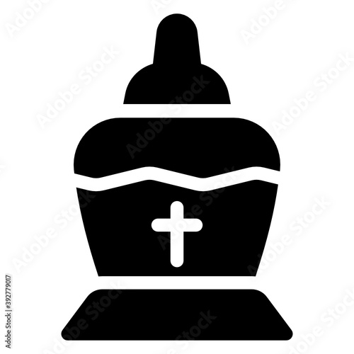 
Holy christian father headwear, solid icon of priest hat 
