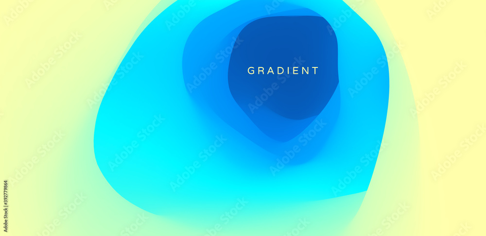 Colorful gradient fluid backgrounds with dynamic liquid forms. Covers design template for flyer leaflet, brochure design, report, presentation or magazine. Vector illustration.