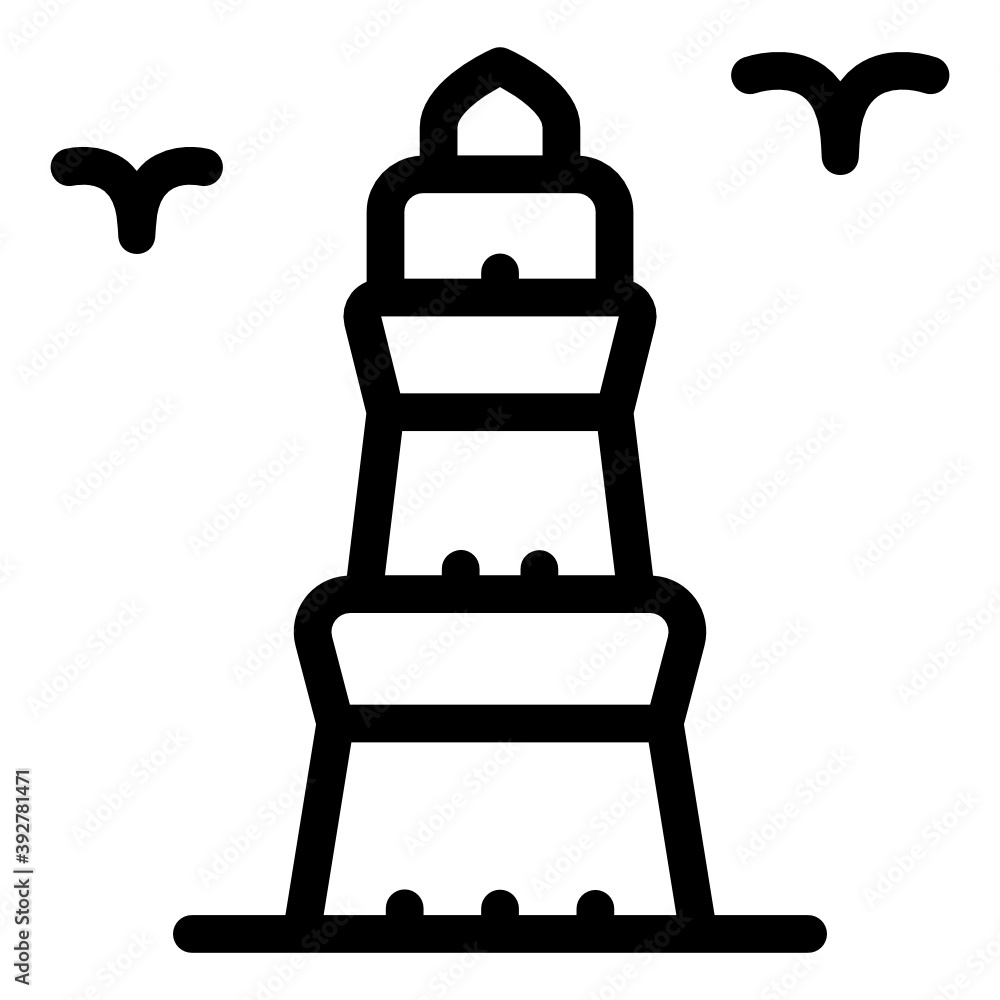 Icon of taj mahal in editable filled style
Icon of taj mahal in editable filled style