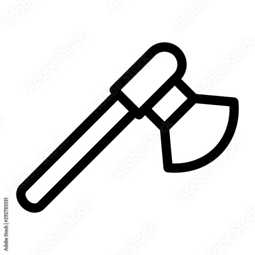 
Axe, chopping tool solid icon
