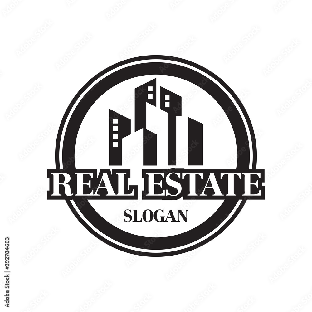Construction Vector , Real Estate Logo