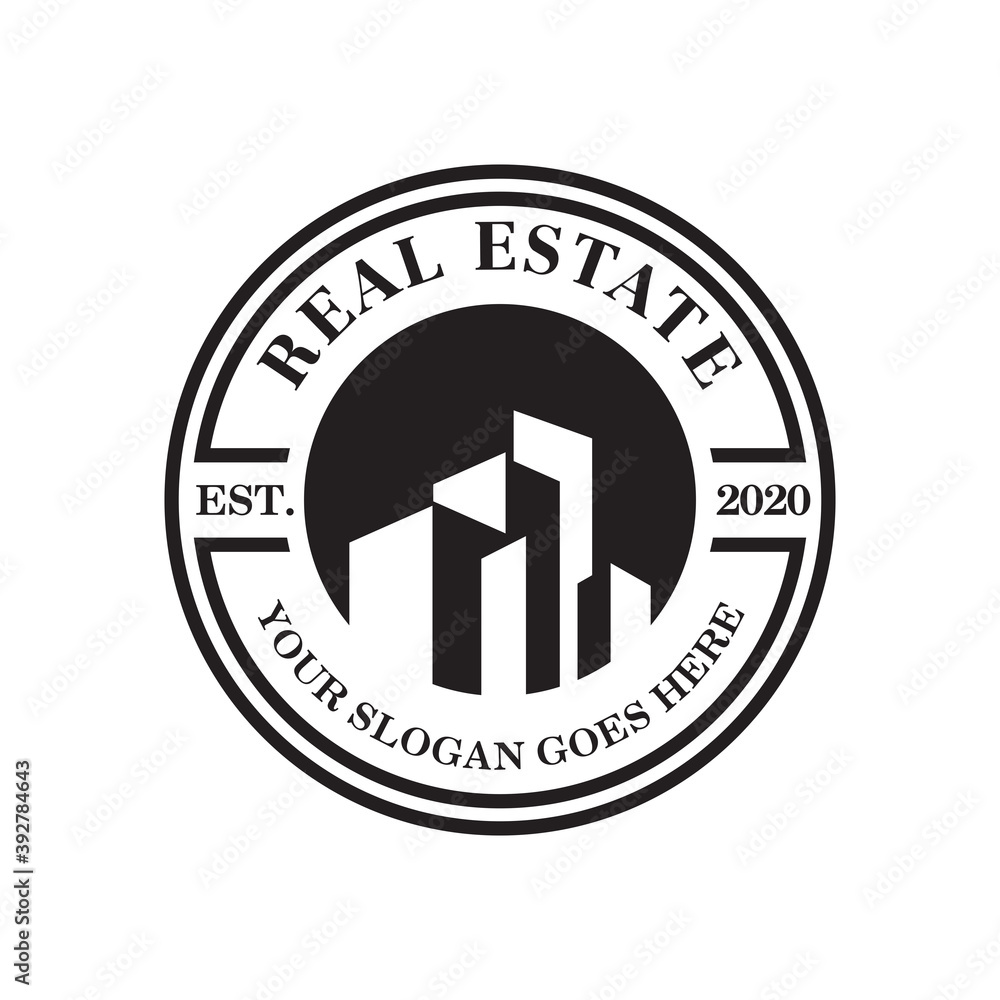 Building Vector , Real Estate Logo Building Vector , Real Estate Logo
