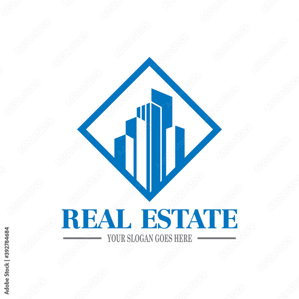 Construction Vector , Real Estate Logo Construction Vector , Real Estate Logo