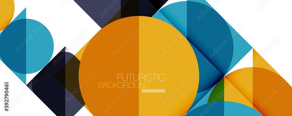 Simple circles and triangles abstract background. Vector illustration for covers, banners, flyers and posters and other designs Simple circles and triangles abstract background. Vector illustration for covers, banners, flyers and posters and other designs