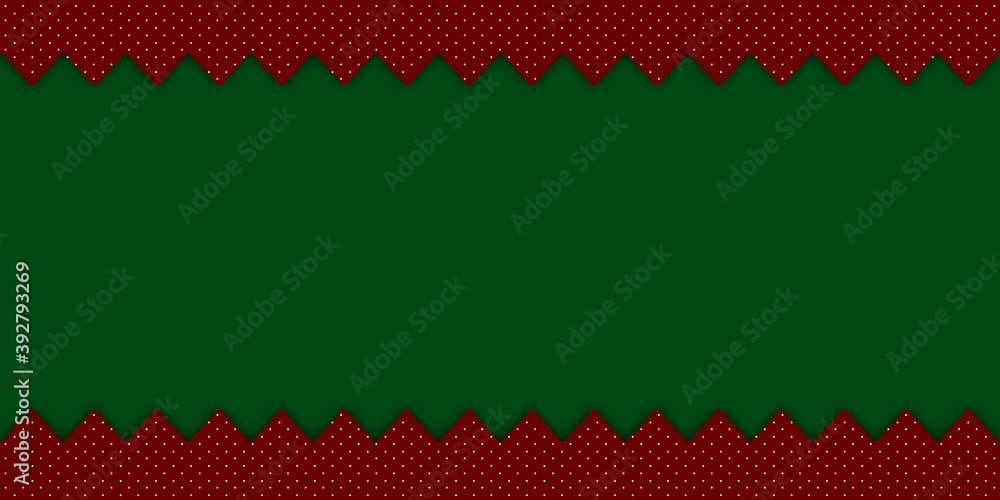 Elegant christmas background with green red and top and bottom stripes Abstract formal background menu or website template background or brochure ad 3d illustration Elegant christmas background with green red and top and bottom stripes Abstract formal background menu or website template background or brochure ad 3d illustration