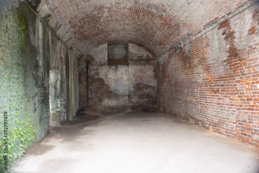 Abandoned crypt