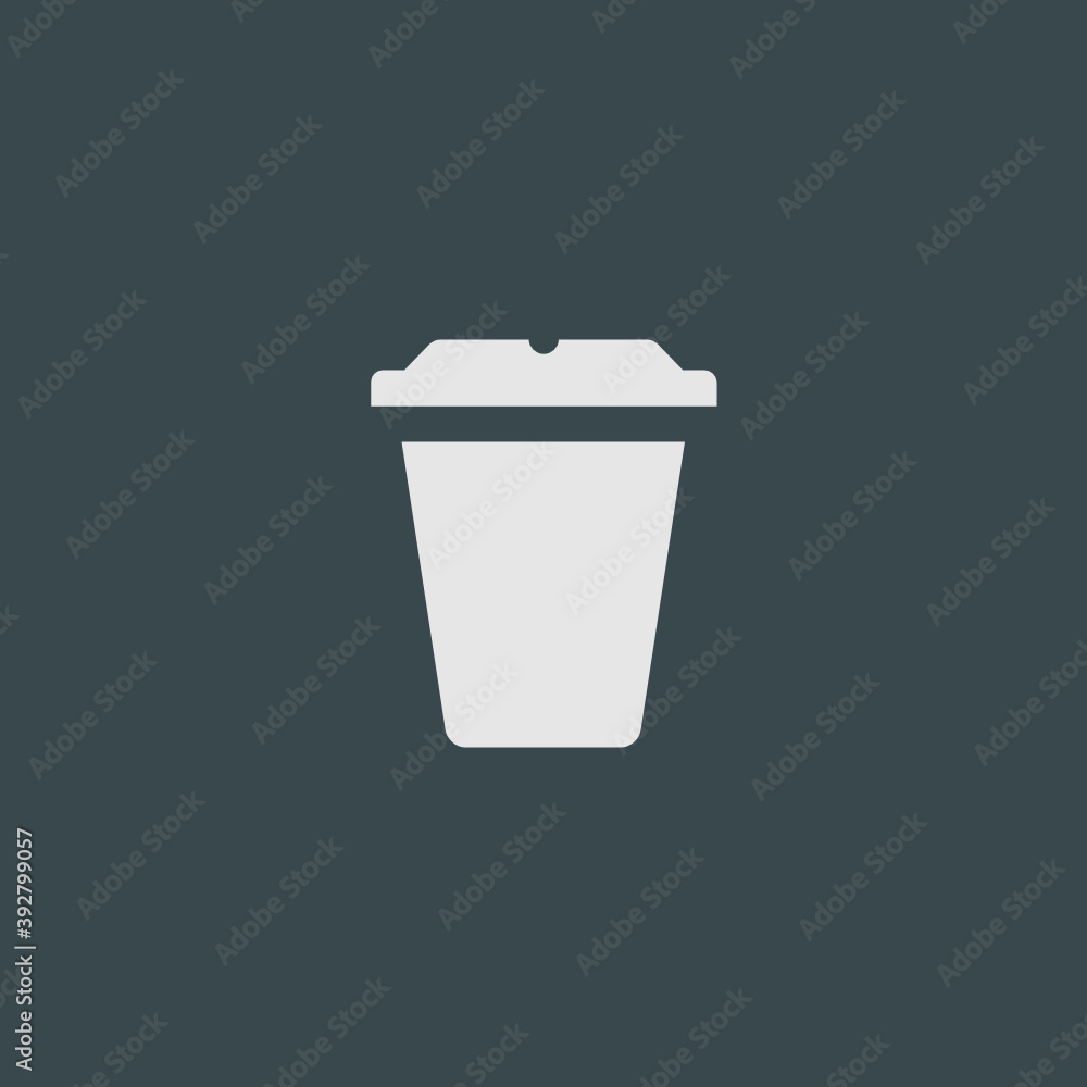 Disposable Cup - Tile Icon Disposable Cup - Tile Icon