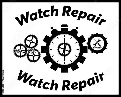watch repair in black colors