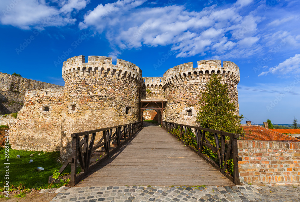 Kalemegdan fortress in Belgrade - Serbia