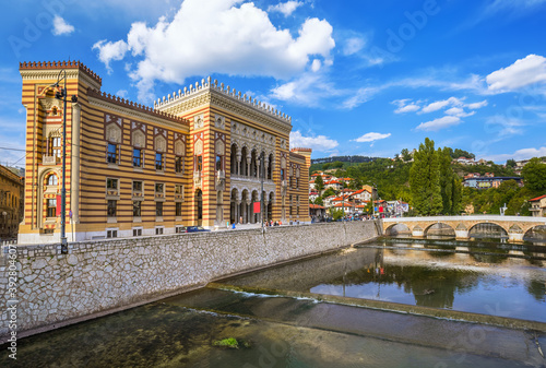 National library in Sarajevo - Bosnia and Herzegovina photo