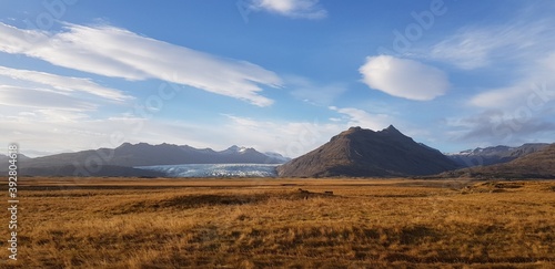 Scenic landscape in Iceland