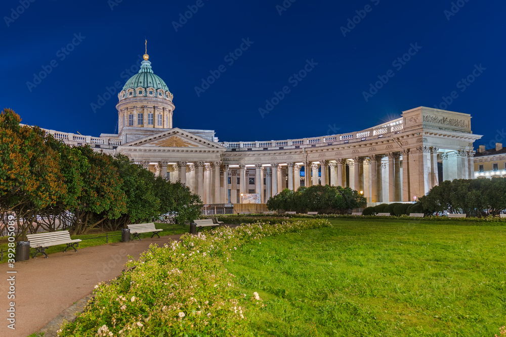 Obraz premium Kazan Cathedral - Saint-Petersburg Russia