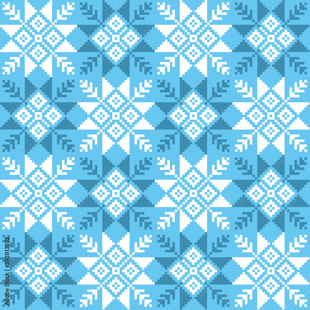Seamless winter pattern Seamless winter pattern