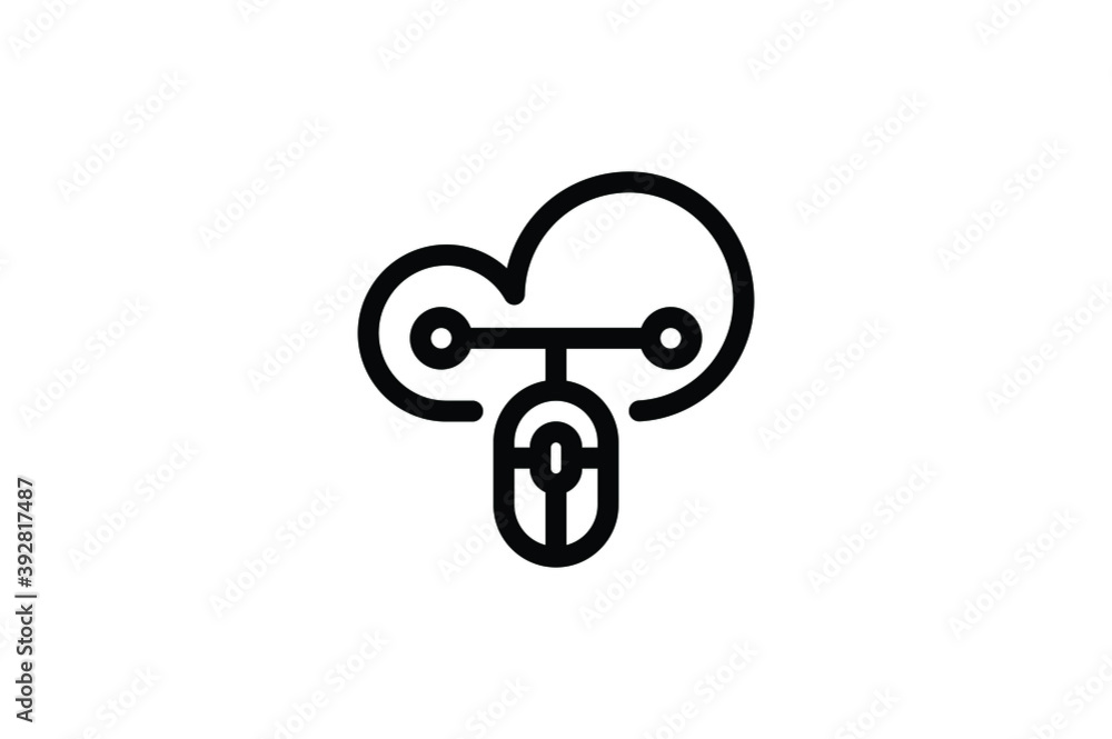 Big Data Icon - Setting Database Big Data Icon - Setting Database