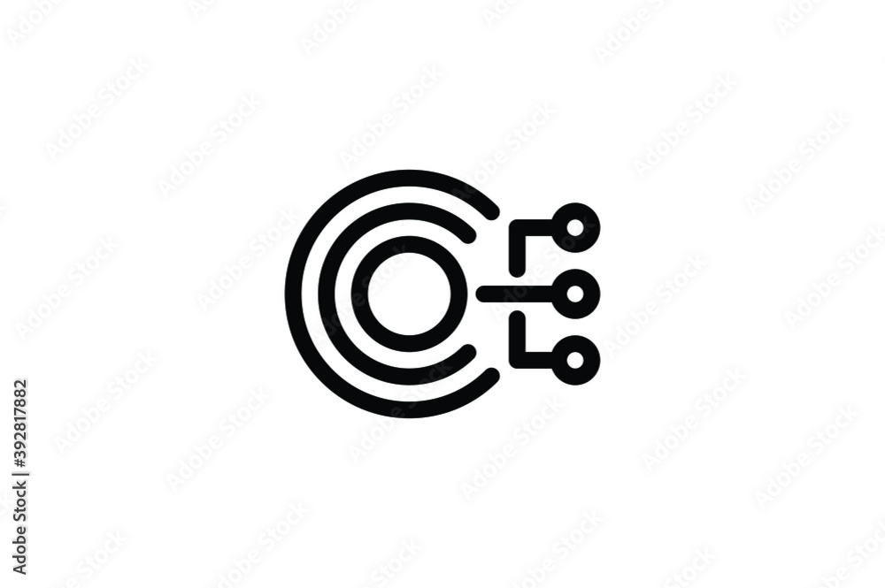 Big Data Icon - Layer Data Big Data Icon - Layer Data