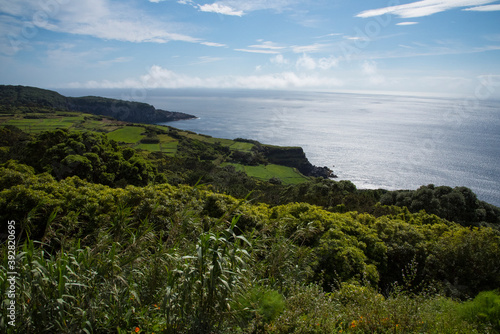Coast of the north of Terceira, Azores, Portugal