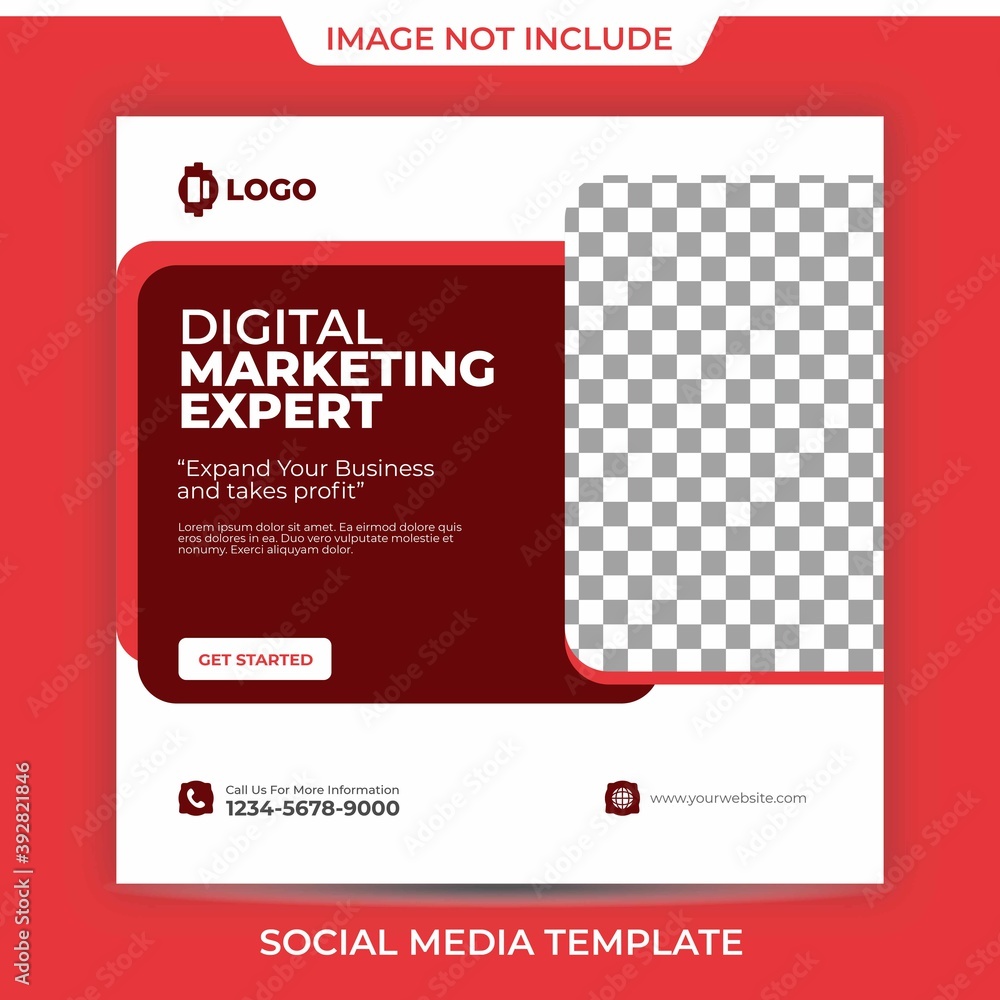 Social Media Banner Digital Marketing Template