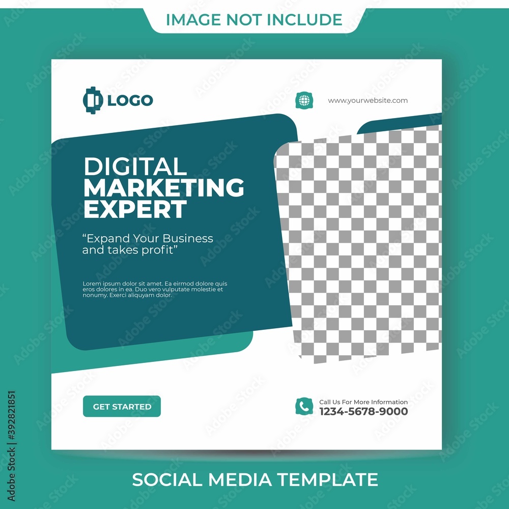 Social Media Post Template Digital Marketing Banner Social Media Post Template Digital Marketing Banner