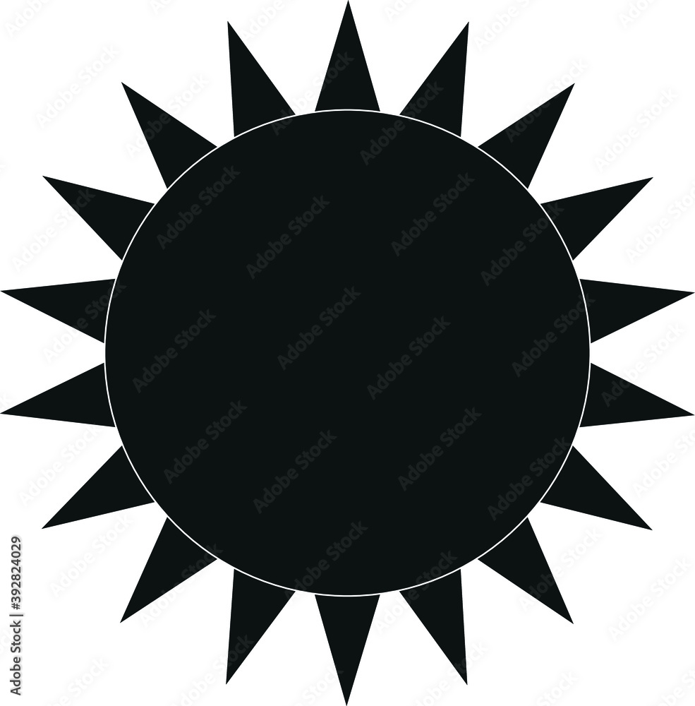 The sun vector symbolize different things. The sun vector symbolize different things.