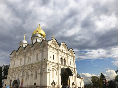 Orthodox cathedrals at Kremlin Palace in Moscow, Russia