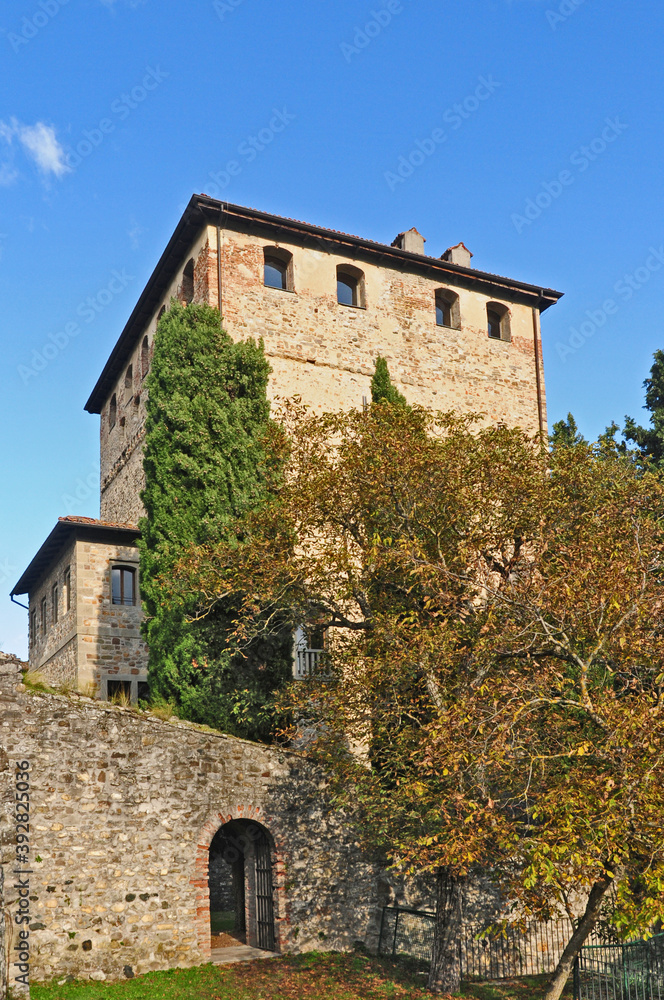 Bobbio il Castello Malaspina dal Verme - Piacenza Bobbio il Castello Malaspina dal Verme - Piacenza