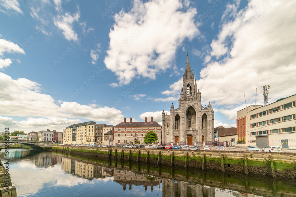 Holy Trinity Church In Cork  on the Father Mathew quay. Ireland.