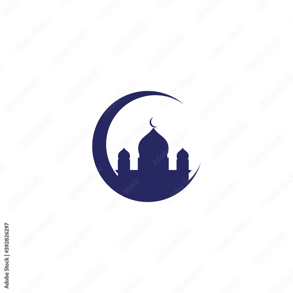 Mosque Logo Template vector symbol Mosque Logo Template vector symbol