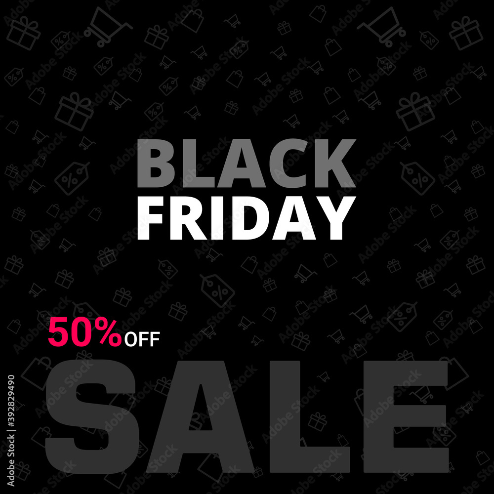Black Friday, Sale and discounts banners Black Friday, Sale and discounts banners
