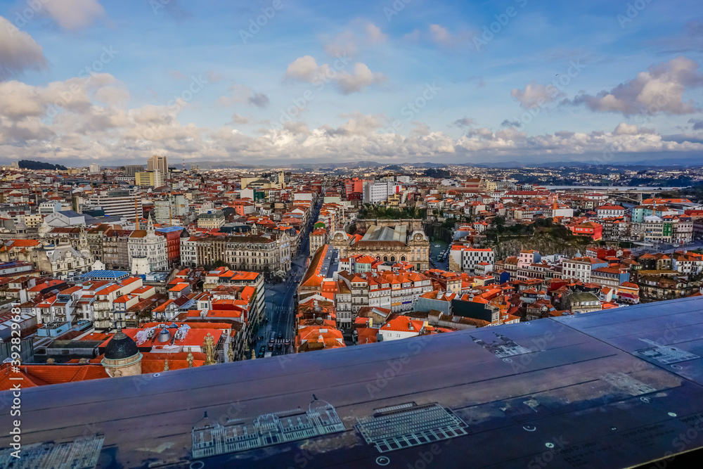 Obraz premium Detail of the city of Porto in Portugal