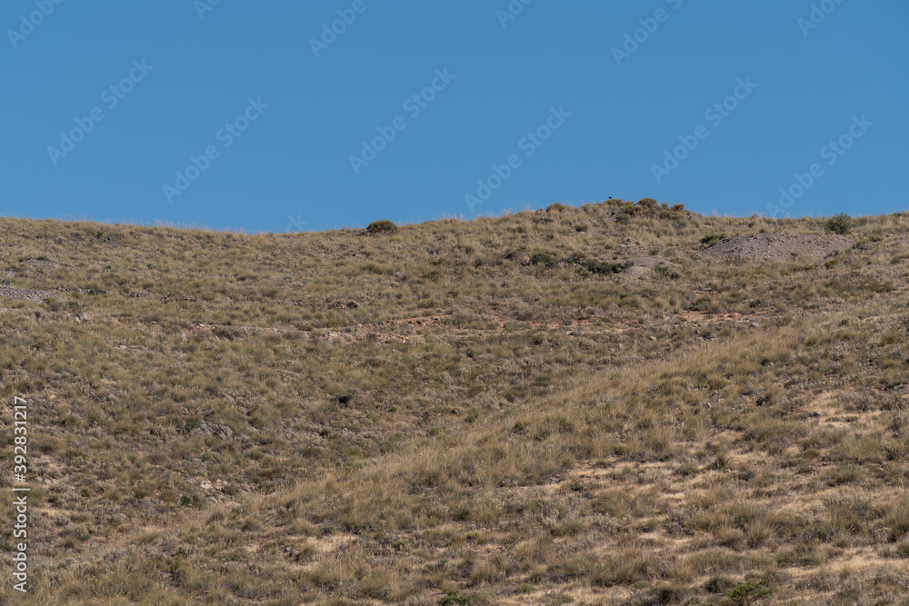Mountainous landscape in southern Spain Mountainous landscape in southern Spain