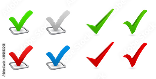 check mark 3d