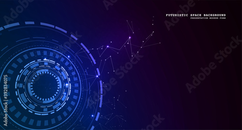 Wallpaper Mural Abstract technology background Torontodigital.ca