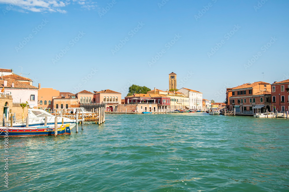 View on the island of Murano, Venice - Italy