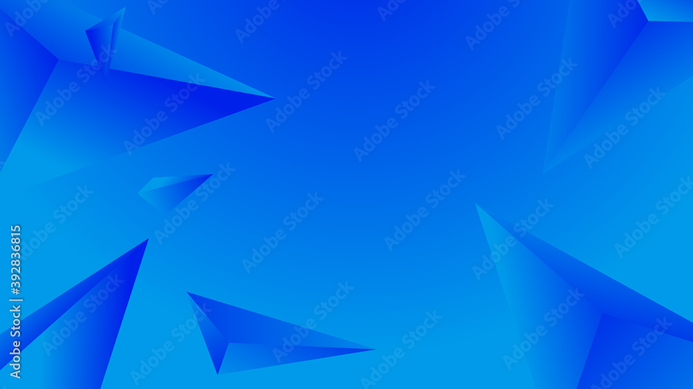 Abstract blue polygon on gradient background. illustration . Abstract blue polygon on gradient background. illustration .