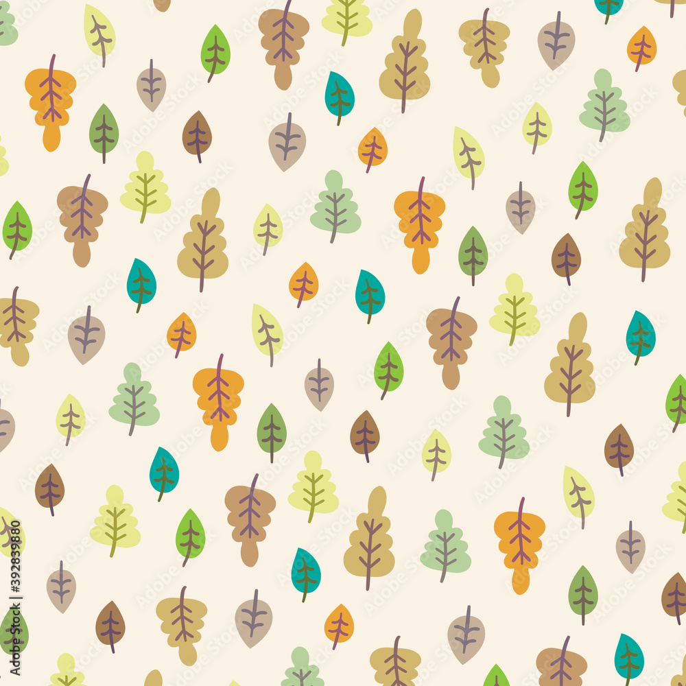 Pattern Autumm Leaf Fall Tree Pattern Autumm Leaf Fall Tree