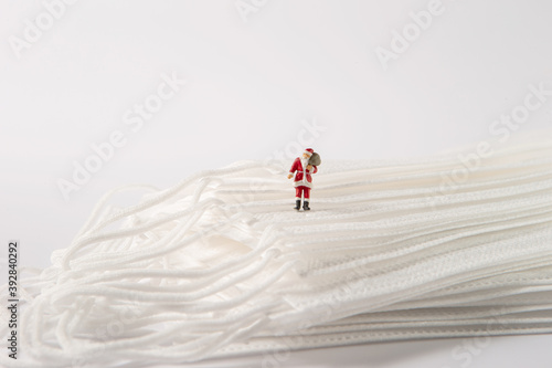Santa Miniature and Mask