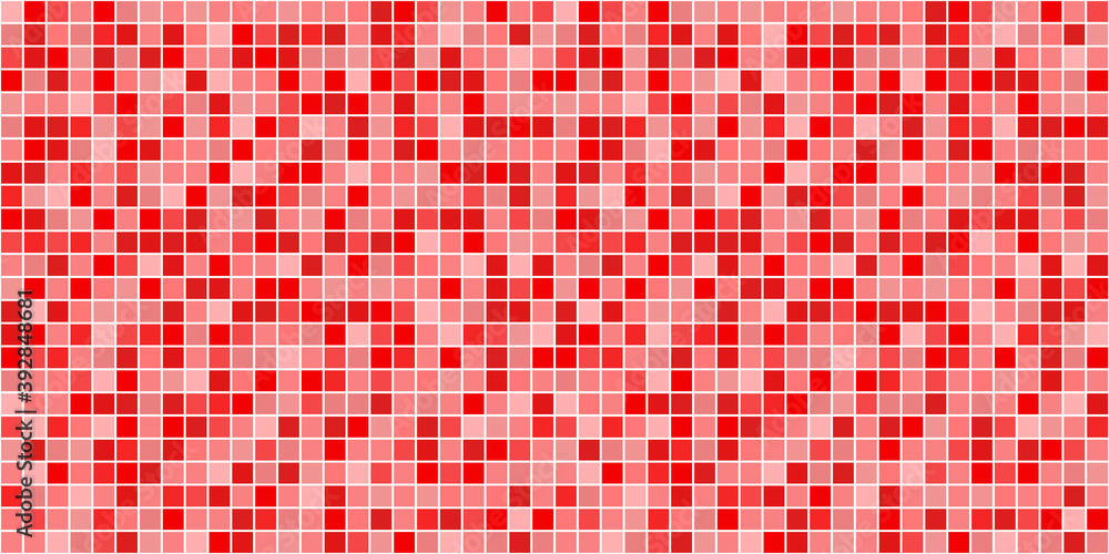 Fototapeta premium Checkered pattern. Seamless abstract texture from many pixels. Geometric pixel background. Doodle for design