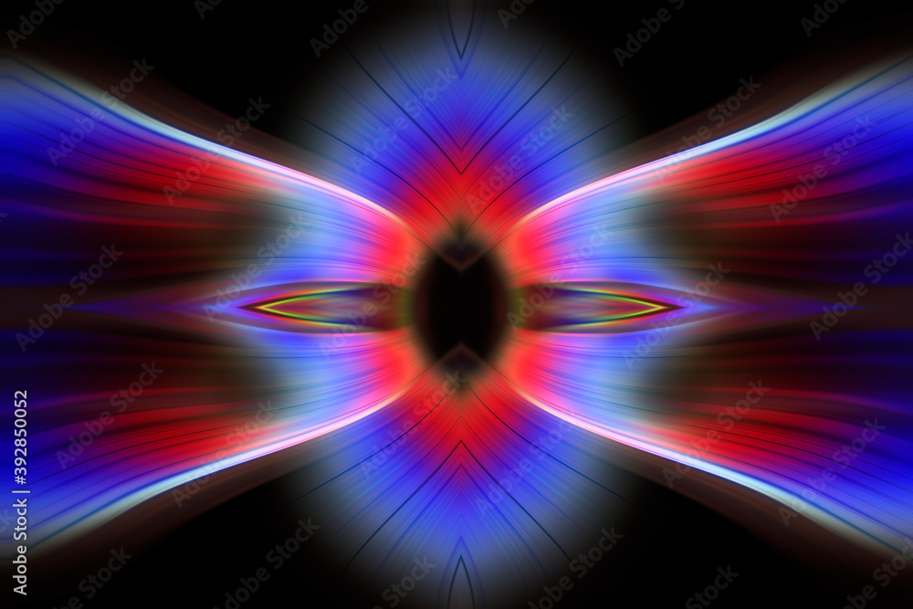 radial color pattern, closeup of photo radial color pattern, closeup of photo