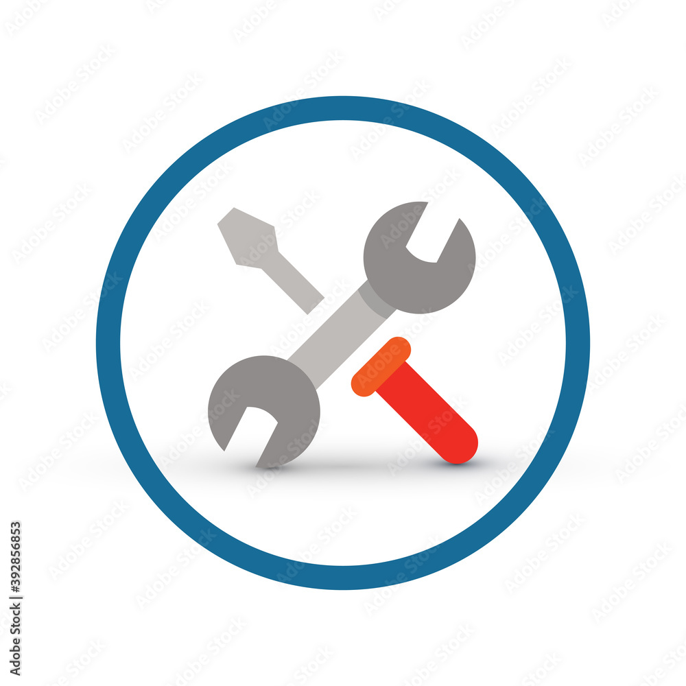 Installation of Energy Efficient equipment. Vector icon. Installation of Energy Efficient equipment. Vector icon.