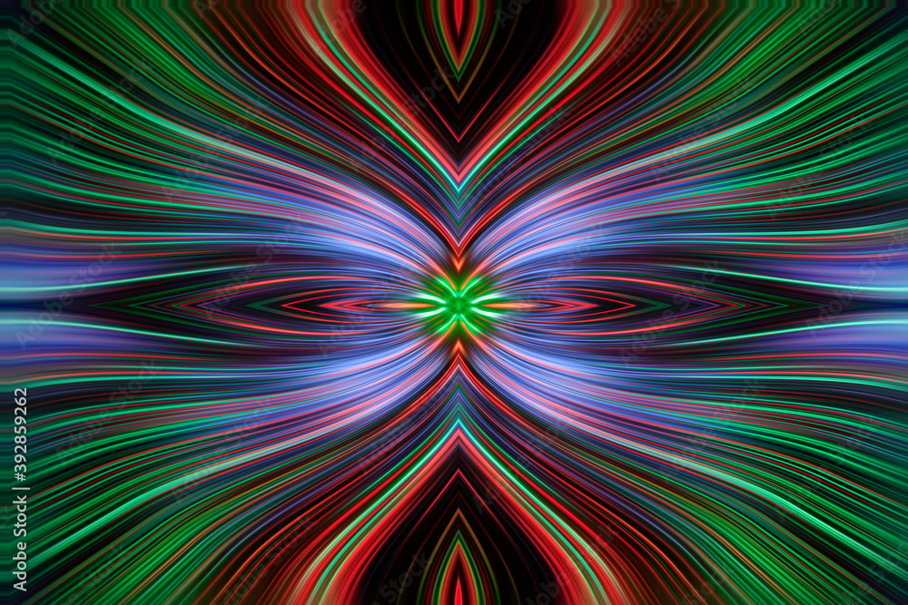 radial color pattern, closeup of photo radial color pattern, closeup of photo