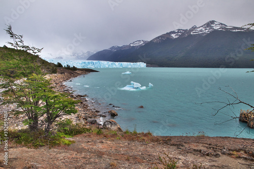 The iceberg in Perito Moreno Glacier close El Calafate, Patagonia, Argentina