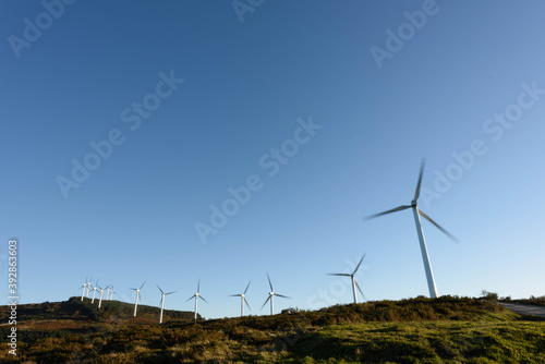 wind turbines farm © RiPascual