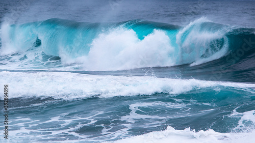 waves in the north of Gran Canaria